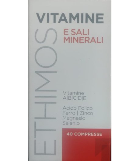 Ethimos Vitamine e Sali Minerali 40 compresse