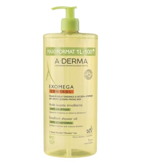 Exomega Control Olio Lavante Emolliente Anti-Grattage 1 litro
