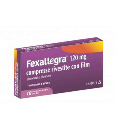 Fexallegra 10 compresse 120mg contro rinite allergica