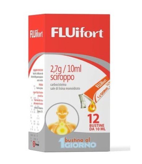  Fluifort Sciroppo 2,7G/10ML 12 Bustine da 10 ml