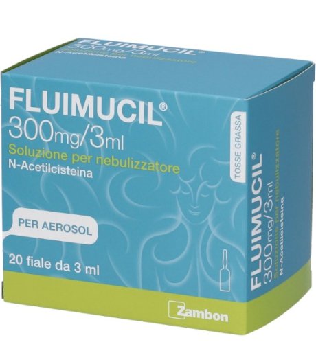 Fluimucil Soluzione per Aerosol 20 fiale da 3ml Fluimucil Soluzione per Aerosol 20 fiale da 3ml