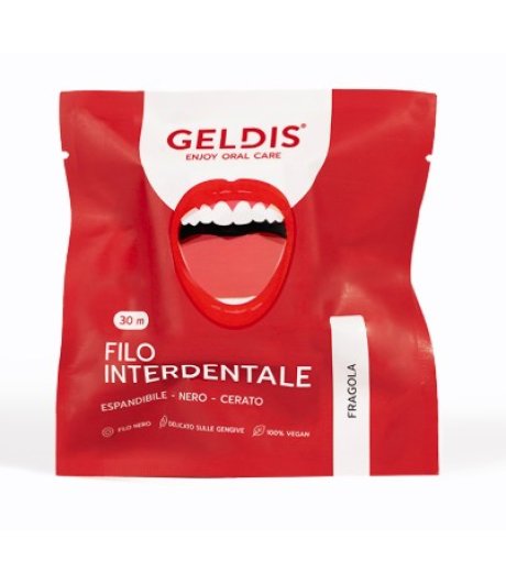 Geldis Doctor Filo Interdentale Fragola