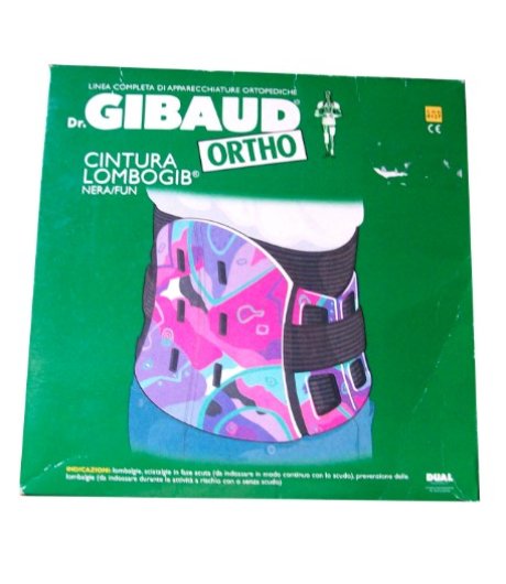 Gibaud Ortho Cintura Lombogib Nera/Fun Taglia 3
