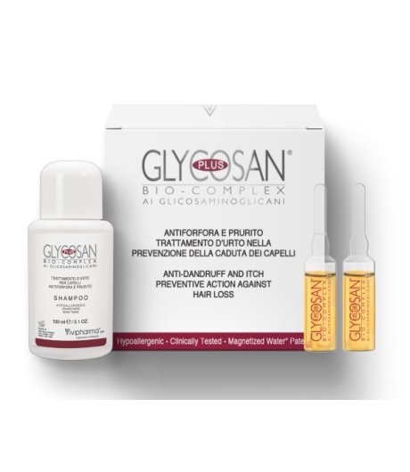 Glycosan Plus Bio-Complex Shampoo e Fiale antiforfora e prurito