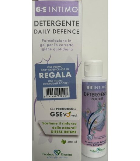 GSE INTIMO DETERGENTE DAILY DEFENCE + DEFENCE POCKET in omaggio