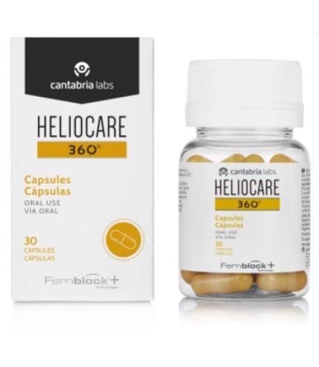 Heliocare 360°- Integratore Alimentare 30 Capsule