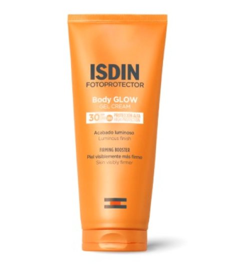 Isdin Fotoprotector Solare Crema Gel Corpo Body Glow sfp30 200ml Isdin Fotoprotector Solare Crema Gel Corpo Body Glow sfp30 200ml