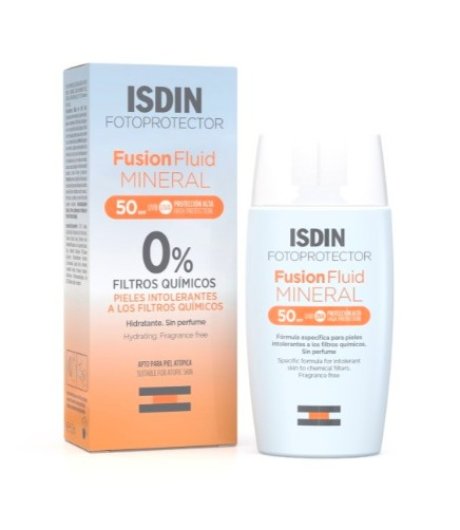ISDIN Fotoprotector Fusion Fluid Mineral Spf50 – 50 ml ISDIN Fotoprotector Fusion Fluid Mineral Spf50 – 50 ml