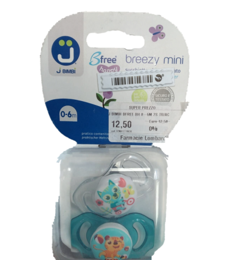 J BIMBI B-FREE Breezy Happy Mini 0-6 mesi 2 Succhietti