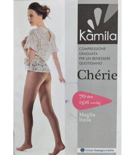 KAMILA CHERIE Collant 70 den Taglia 2 Colore Miele