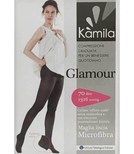 Kamila Glamour 70 Collant in Microfibra Taglia 3 Colore Nero