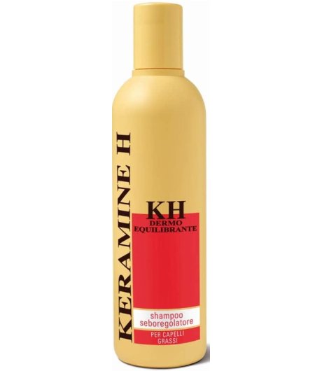 Keramine H KH Shampoo Seboregolatore per Capelli Grassi 300 ml