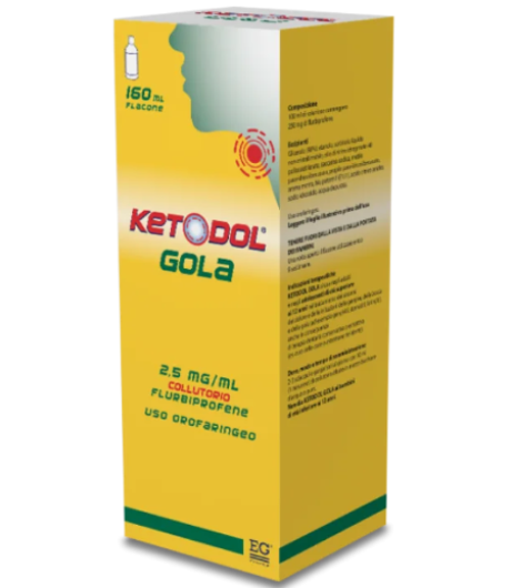 KETODOL GOLA COLLUTORIO FLACONE 160ML