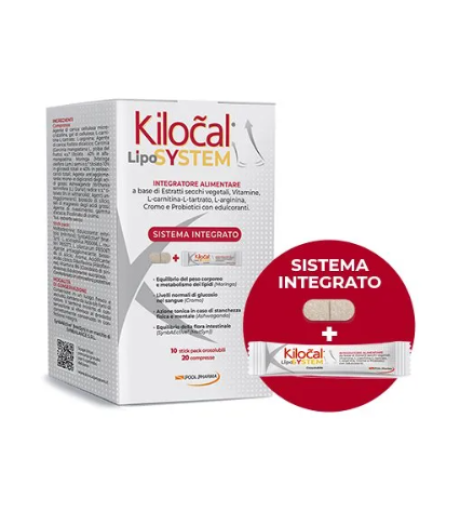 Kilocal LipoSystem 20 compresse +10 stick