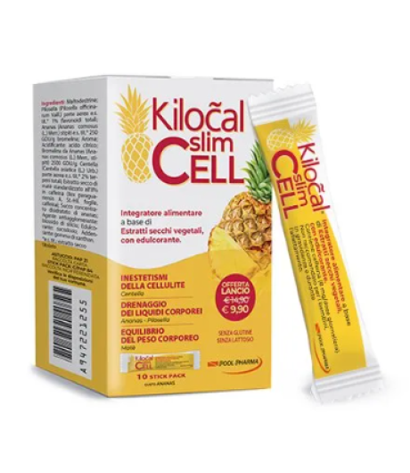 Kilocal Slim Cell 10 Stick gusto ananas