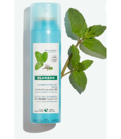 Klorane Shampoo Secco Menta Acquatica 50 ml