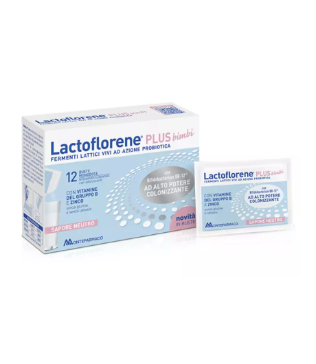 Lactoflorene Plus Bimbi 12 buste - Scadenza gennaio 2025