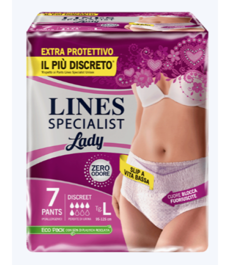 LINES SPECIALIST 7 MUTANDINE PANTS DISCREET MISURA L