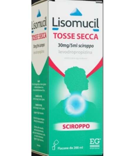 LISOMUCIL SCIROPPO CONTRO TOSSE SECCA 200ML