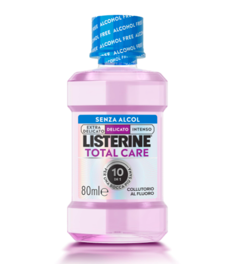 LISTERINE TOTAL CARE Collutorio Delicato Intenso 80ml