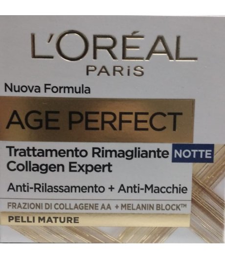 L'oreal Age Perfect Crema Notte Antiage al collagene 50ml