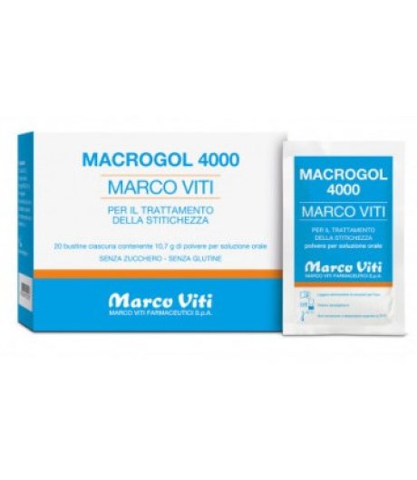 MACROGOL 4000 20 Buste