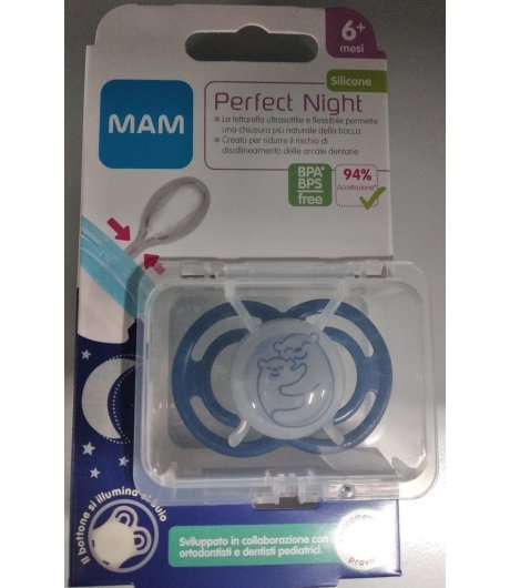 MAM PERFECT NIGHT SUCCHIETTO 6+ Mesi 