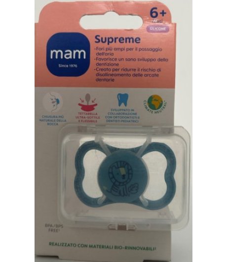 MAM SUPREME 1 Succhietto 6+ mesi 