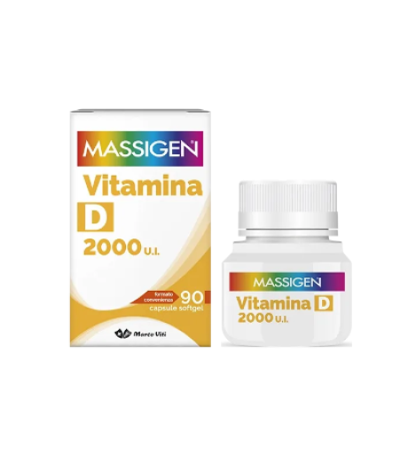 Massigen Vitamina D 2000 ui 90 compresse