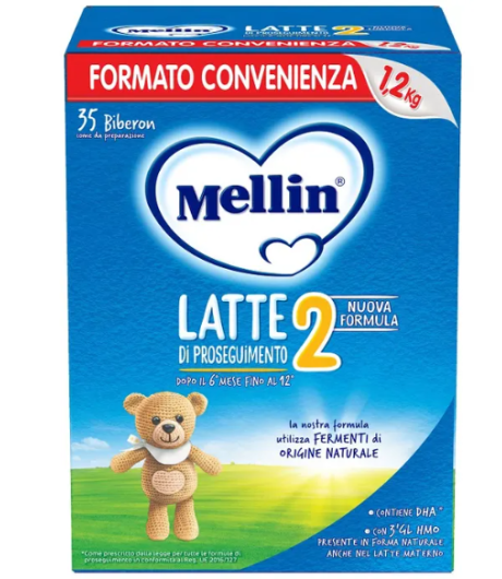 Mellin 2 Latte 1,2 kg