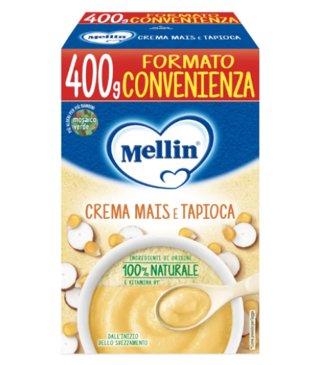 Mellin Crema Mais e Tapioca 400 grammi