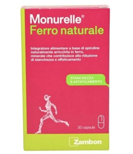 MONURELLE FERRO NATURALE 30 capsule