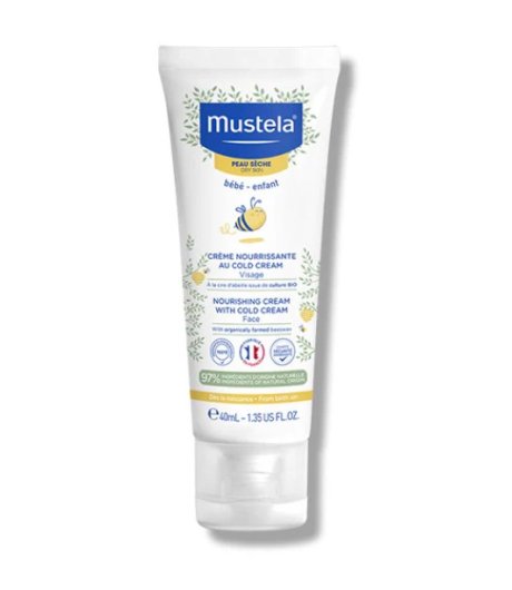 Mustela Crema Nutriente alla Cold Cream con cera d'api bio 40ml Mustela Crema Nutriente alla Cold Cream con cera d'api bio 40ml