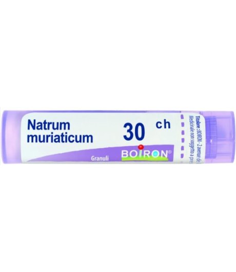 NATRUM MURIATICUM 30CH 80GR 4G Boiron NATRUM MURIATICUM 30CH 80GR 4G Boiron