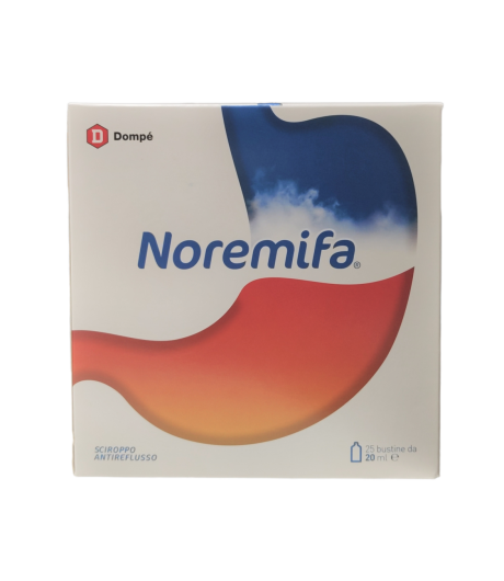 Noremifa Sciroppo Antireflusso 25 Buste da 20 ml