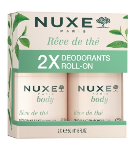Nuxe Rêve de Thé Confezione da 2 Deodoranti Freschezza 50ml + 50ml