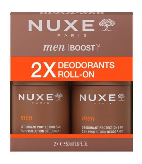 NUXE MEN Boost Confezione da 2 Deodoranti Protection 24h 2x50ml