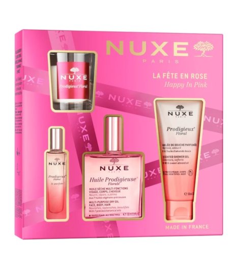 Nuxe Cofanetto regalo Natale La felicità è rosa