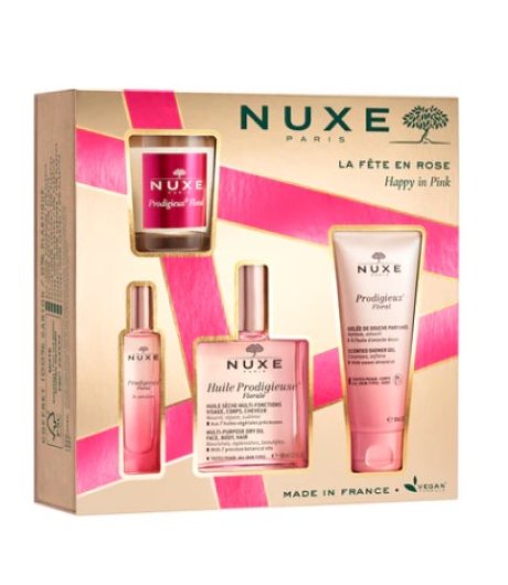 Nuxe Cofanetto di Natale Huile Prodieuse Floral - Happy in Pink