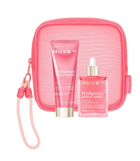 Nuxe Hyalu Boost Pump Glow Routine Siero antimacchie + Crema Rimpolpante