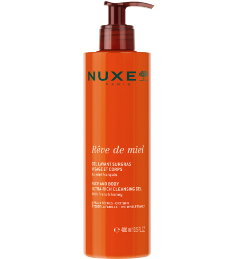 Nuxe Reve de Miel Gel Detergente Nutriente Viso e Corpo 400ml