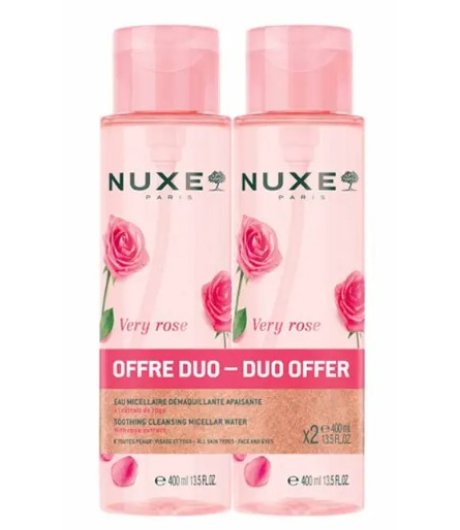 Nuxe Very Rose Acqua Micellare bipacco 400ml+400ml