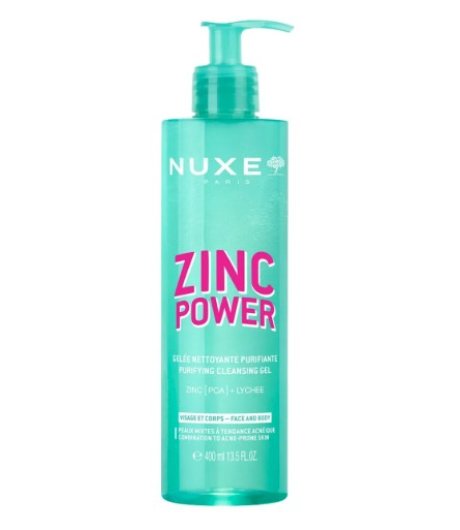 NUXE ZINC POWER Gel detergente purificante 400ml NUXE ZINC POWER Gel detergente purificante 400ml
