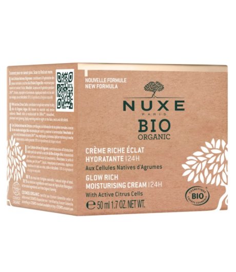 Nuxe Bio Crema Ricca Idratante Illuminante 50ml