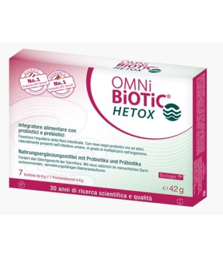 OMNI BIOTIC HETOX 7 BUSTINE