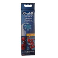 OralB 4 Testine di Ricambio per Spazzolino Elettrico Spiderman