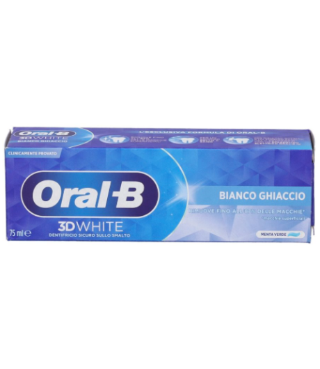 ORAL-B 3DW WHITE DENTIFRICIO BIANCO GHIACCIO 75ml