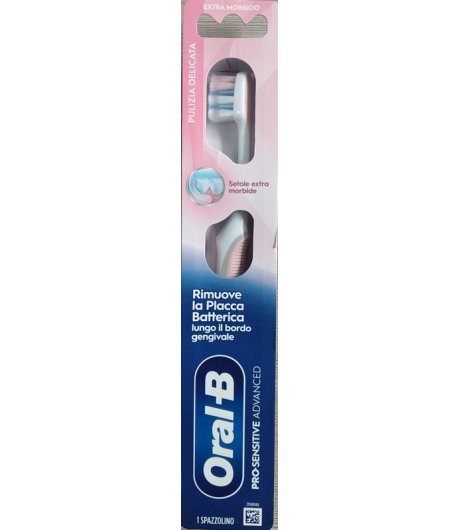 Spazzolino Oralb Pro-sensitive Advanced Pulizia Delicata Extra Morbido