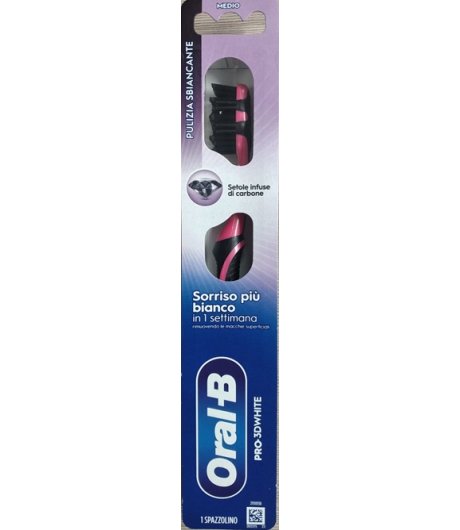 Oralb Spazzolino Pro-3dwhite Pulizia Sbiancante