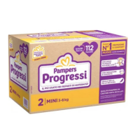 Pampers Progressi Mini Taglia 2 - 3-6kg confezione da 112 pannolini